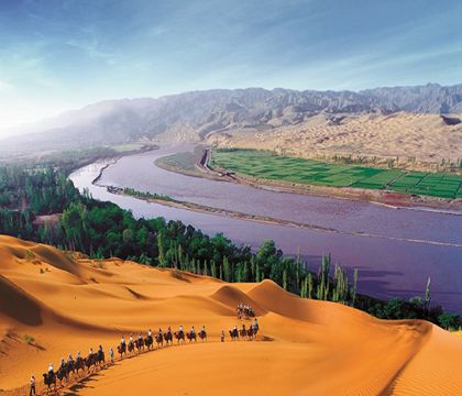 銀川+吳忠+中衛+沙坡頭+鎮北堡西部影城6日5晚跟團游